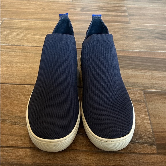 Rothy’s Women’s Navy Slip-On Sneakers - Picture 2 of 6